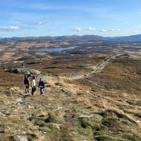 Fjelltur på høsten
